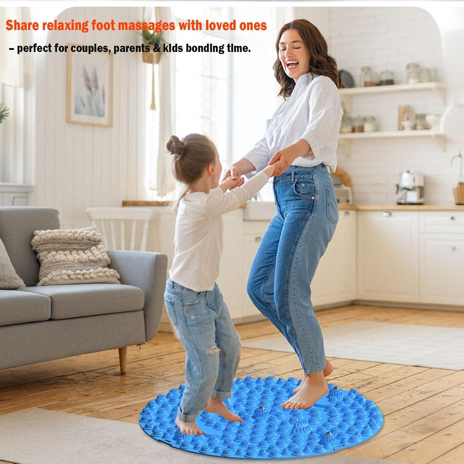 Alfombrilla de Masaje para Pies BIU-01 55x55cm Antifatiga