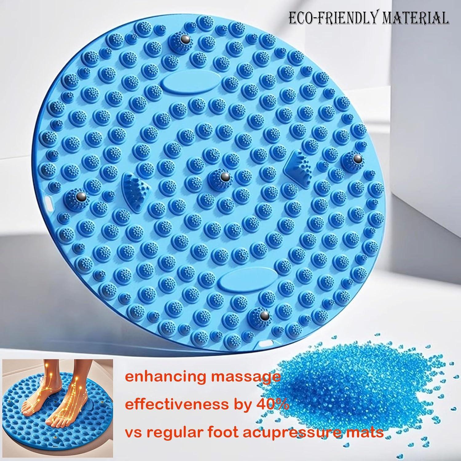 Alfombrilla de Masaje para Pies BIU-01 55x55cm Antifatiga