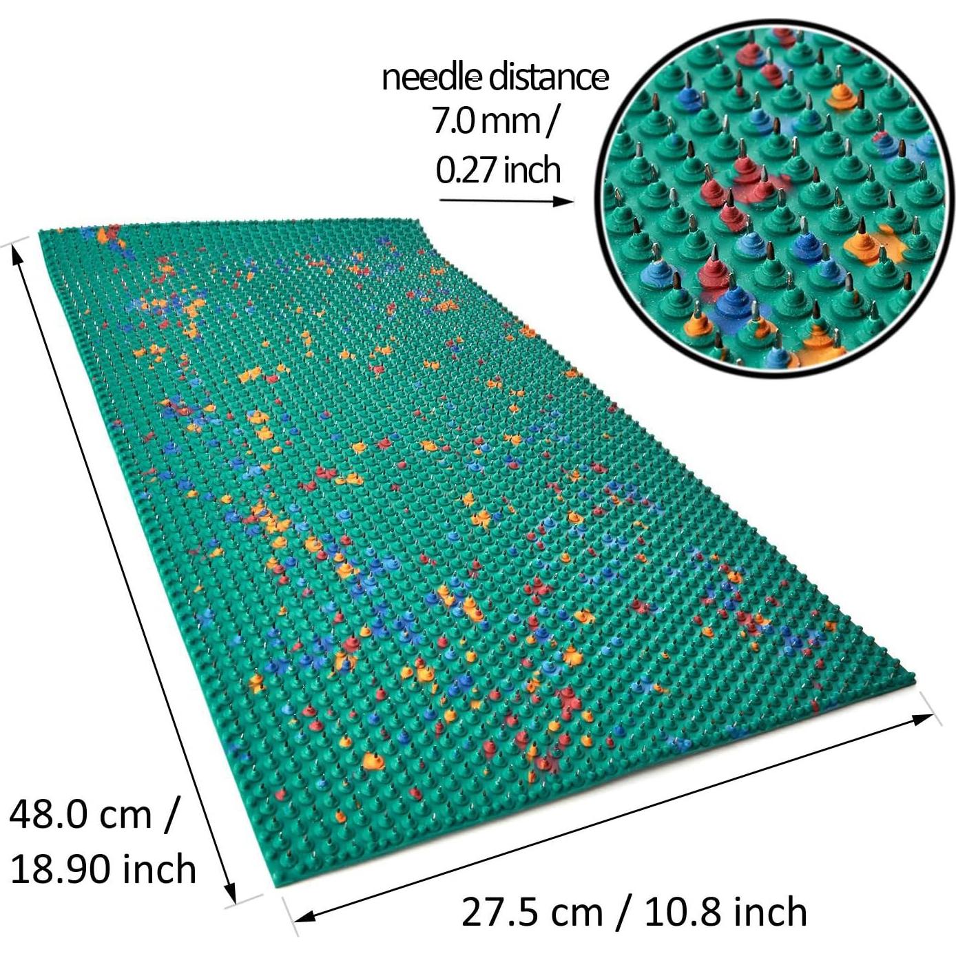 Alfombra de Acupresión Lyapko 27.4x48.3cm con 2710 Agujas