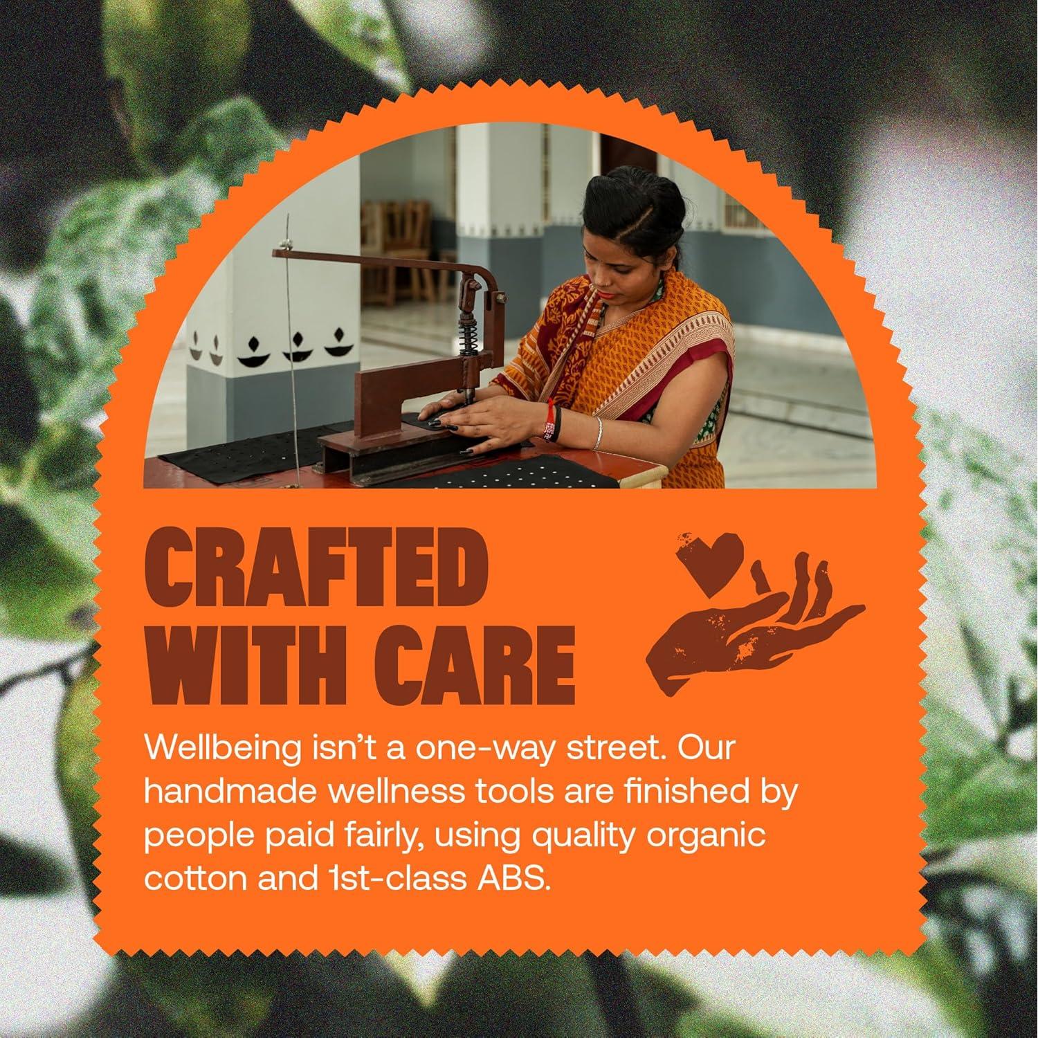 Almohada de Cuello Acupresora ShaktiMat Clásica Nivel 2 Negra