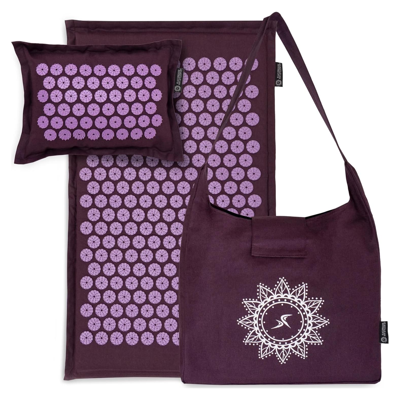 Juego de Almohadilla y Almohada de Acupresión ProsourceFit Ki