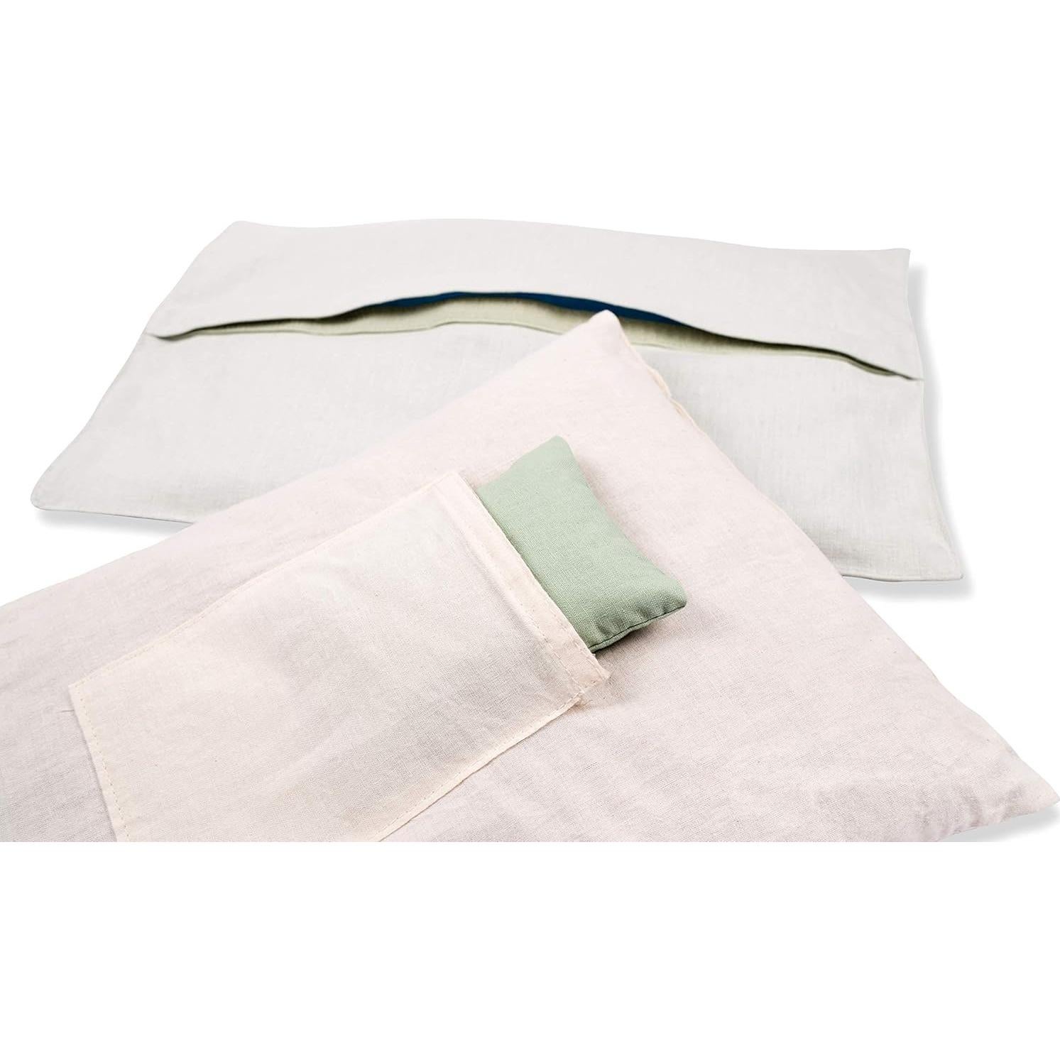 Almohada de Acupresión Kanjo Menta 100% Lino 38x11cm