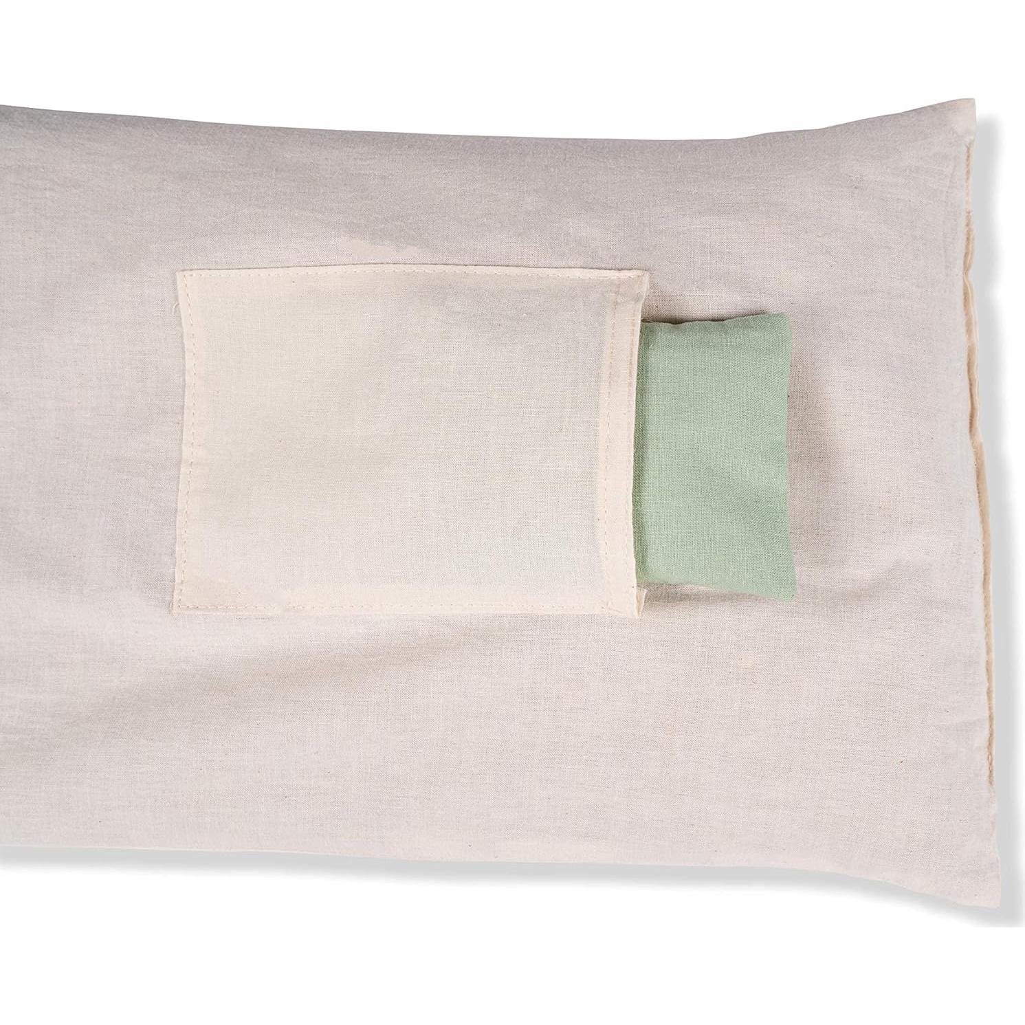 Almohada de Acupresión Kanjo Menta 100% Lino 38x11cm