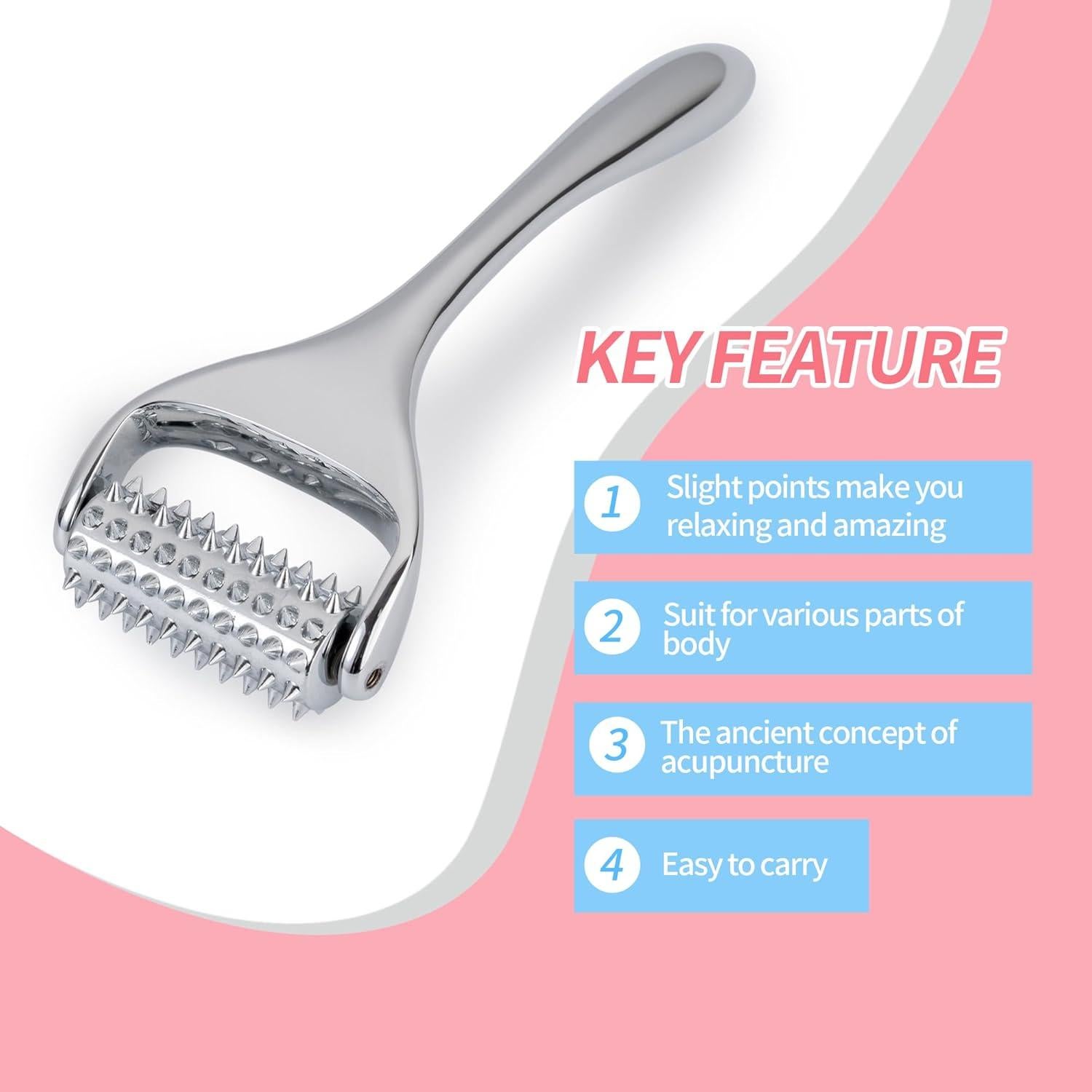 Rodillo de Masaje de Acupuntura Soothesoul 13x4.8cm Alivio Dolor