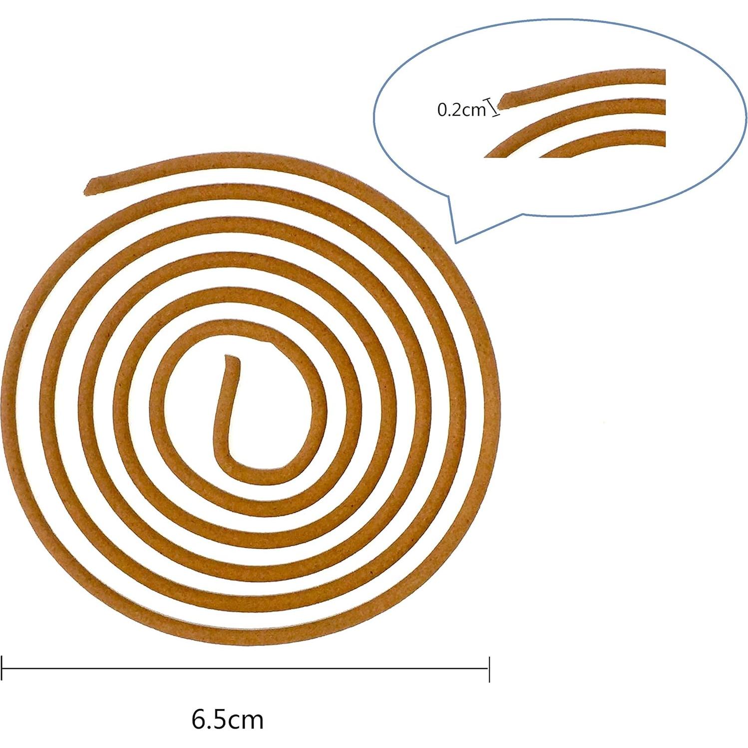 Incienso en Espiral Sándalo Xujia 24pcs Aromatizante Hogar