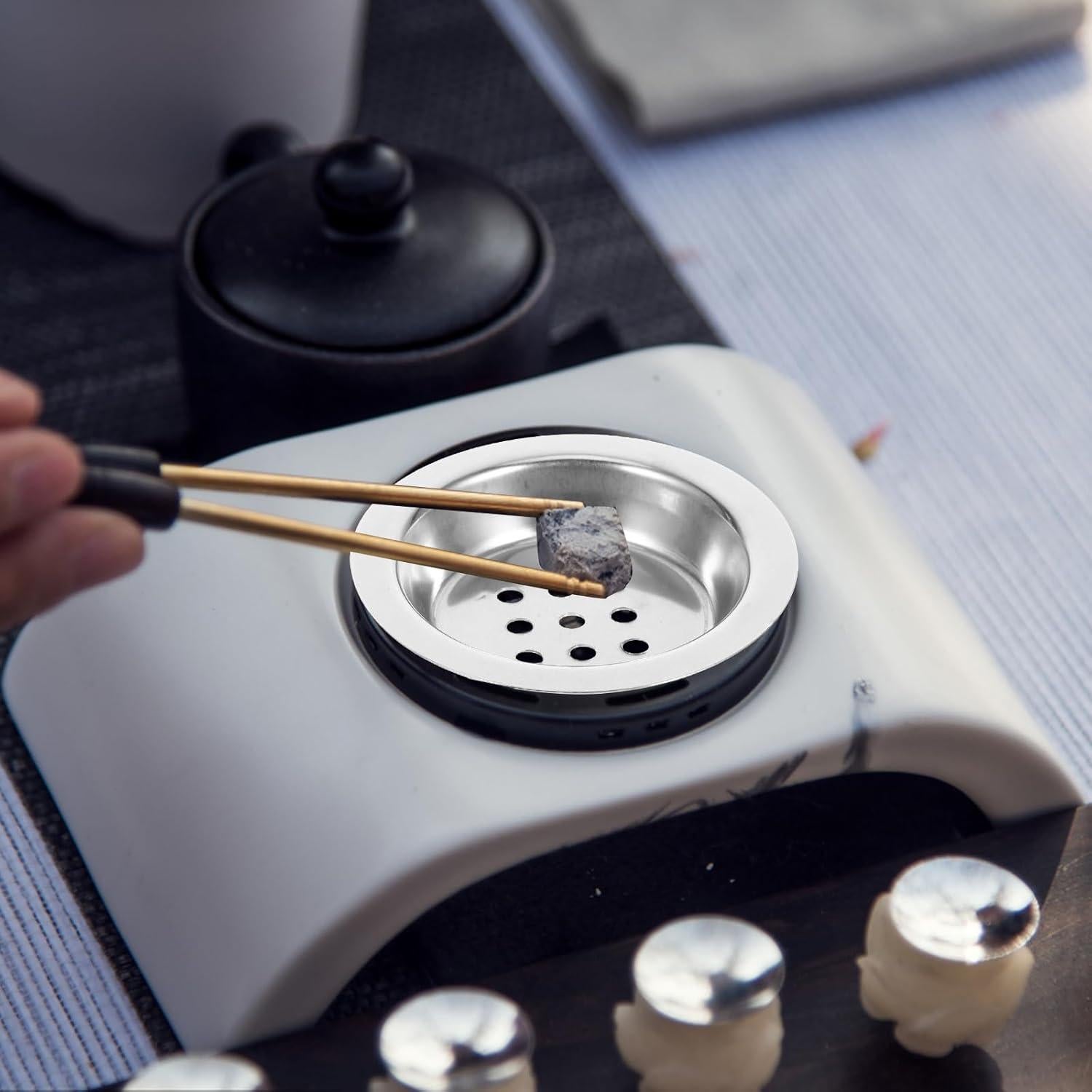 Juego de Accesorios para Quemador de Incienso Zerodeko