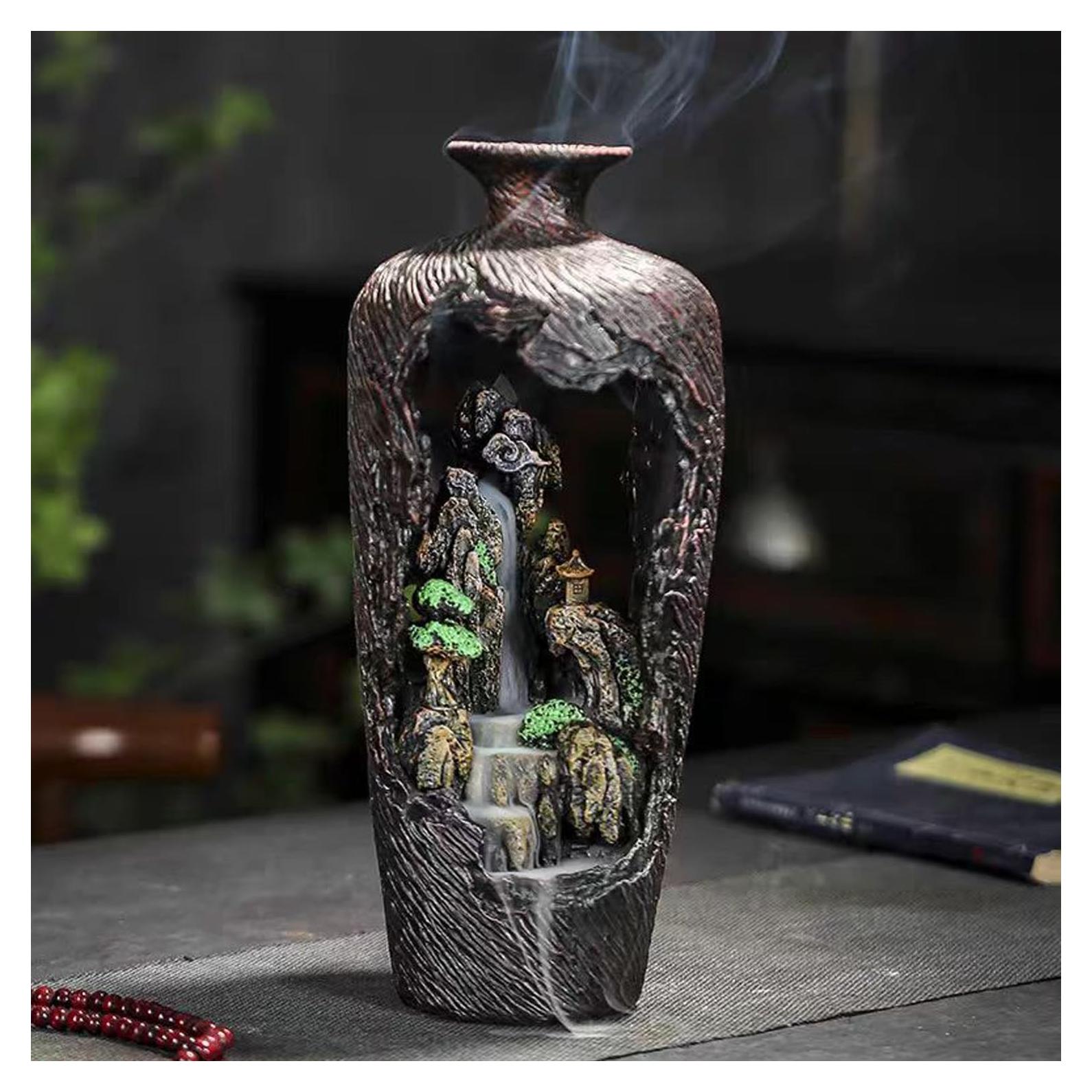 Soporte de Incienso de Retroceso Juliahestia 11.2x28.7cm