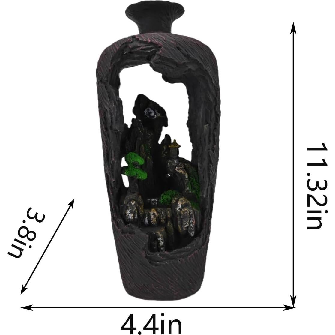 Soporte de Incienso de Retroceso Juliahestia 11.2x28.7cm