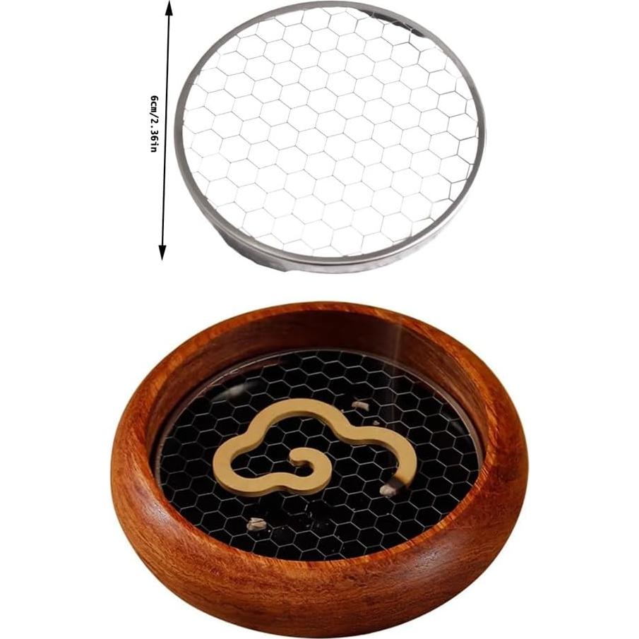 Paquete de 5 Pantallas de Incienso NentMent Acero Inoxidable