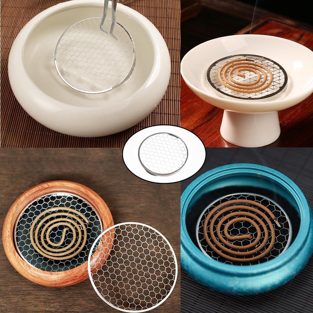 Paquete de 5 Pantallas de Incienso NentMent Acero Inoxidable