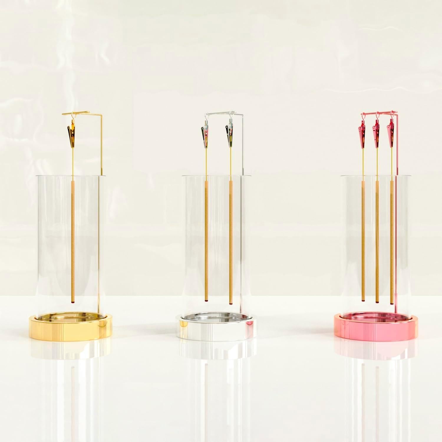 Soporte de Incienso HaisWonsa Dorado Vertical Anticeniza