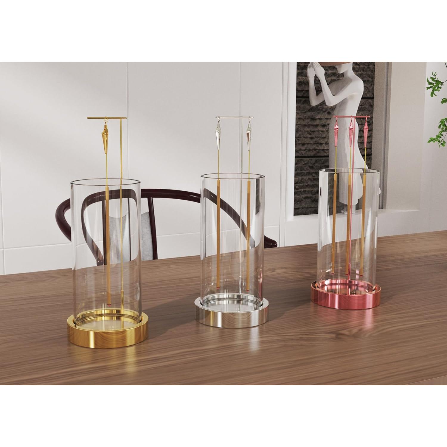 Soporte de Incienso HaisWonsa Dorado Vertical Anticeniza