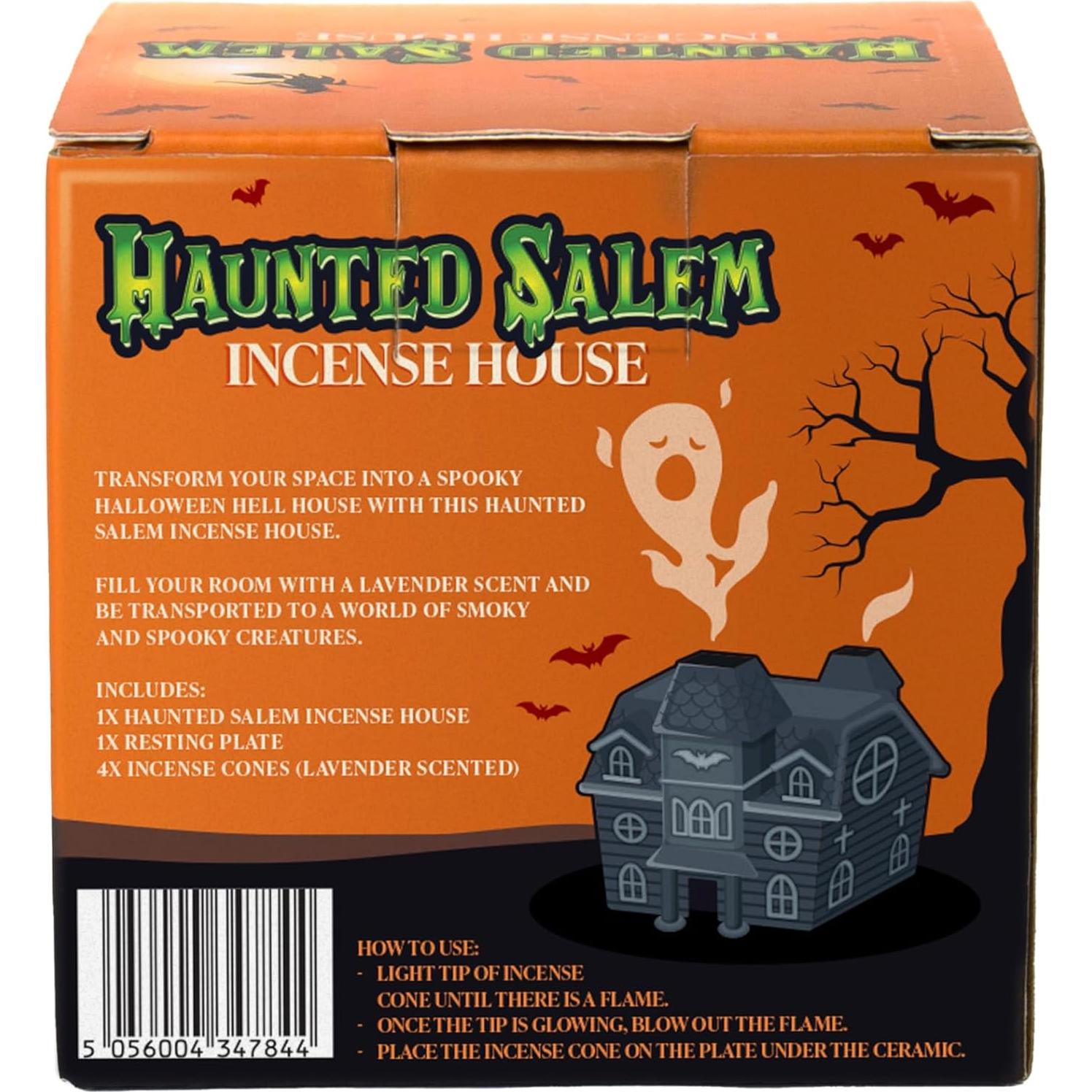 Quemador de Incienso Casa Embrujada Gift Republic con Lavanda