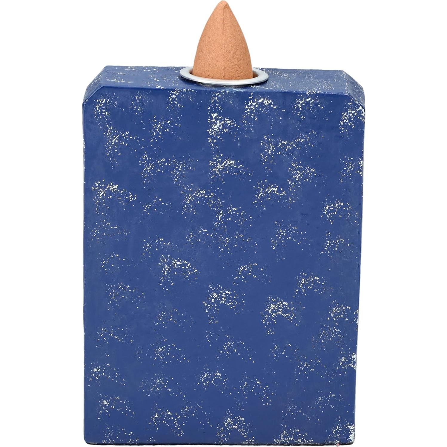 Quemador de Incienso Pacific Giftware Lobo Lunar 10 cm Resina