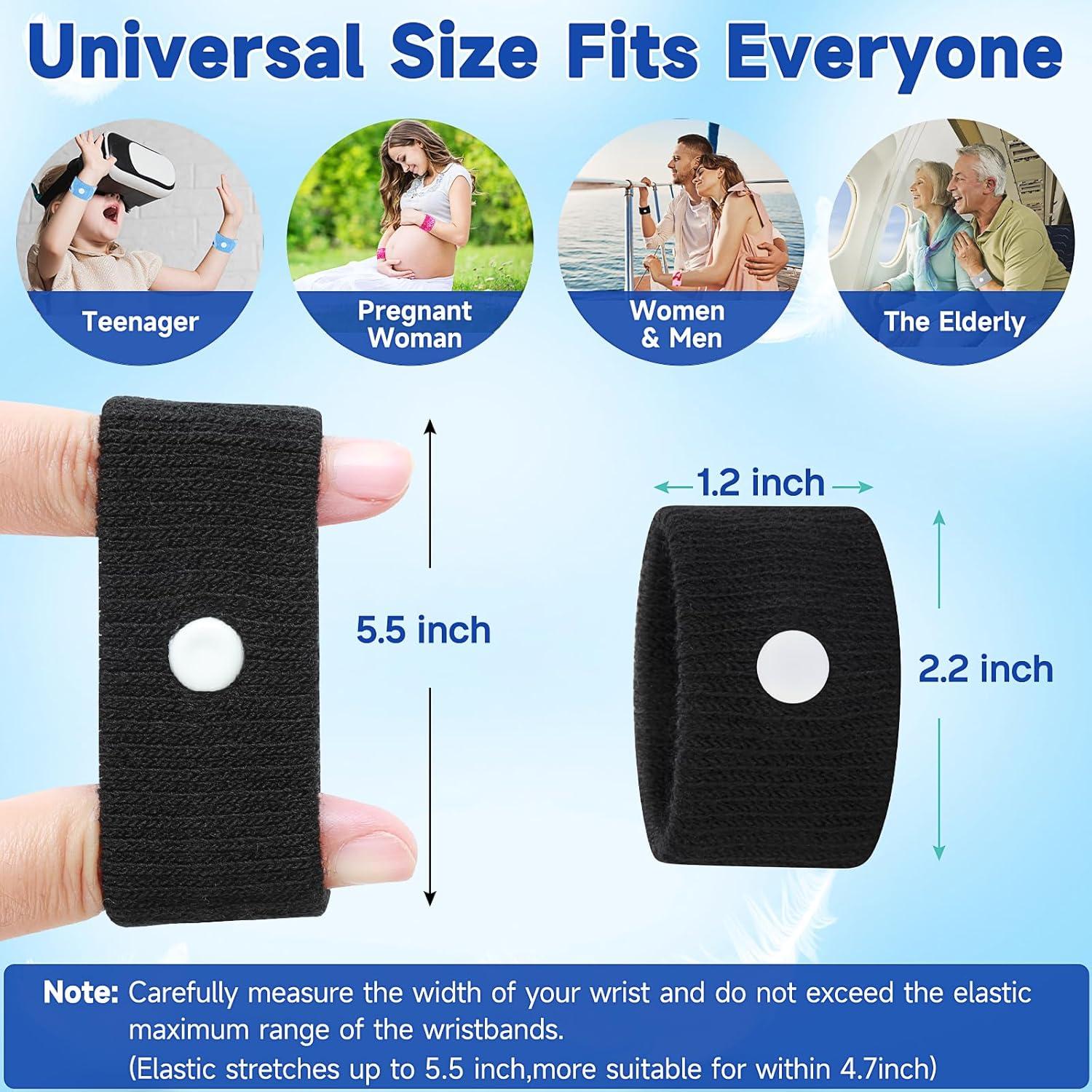 Pulseras para Mareos LYJEE - Alivio Natural 5 Pares