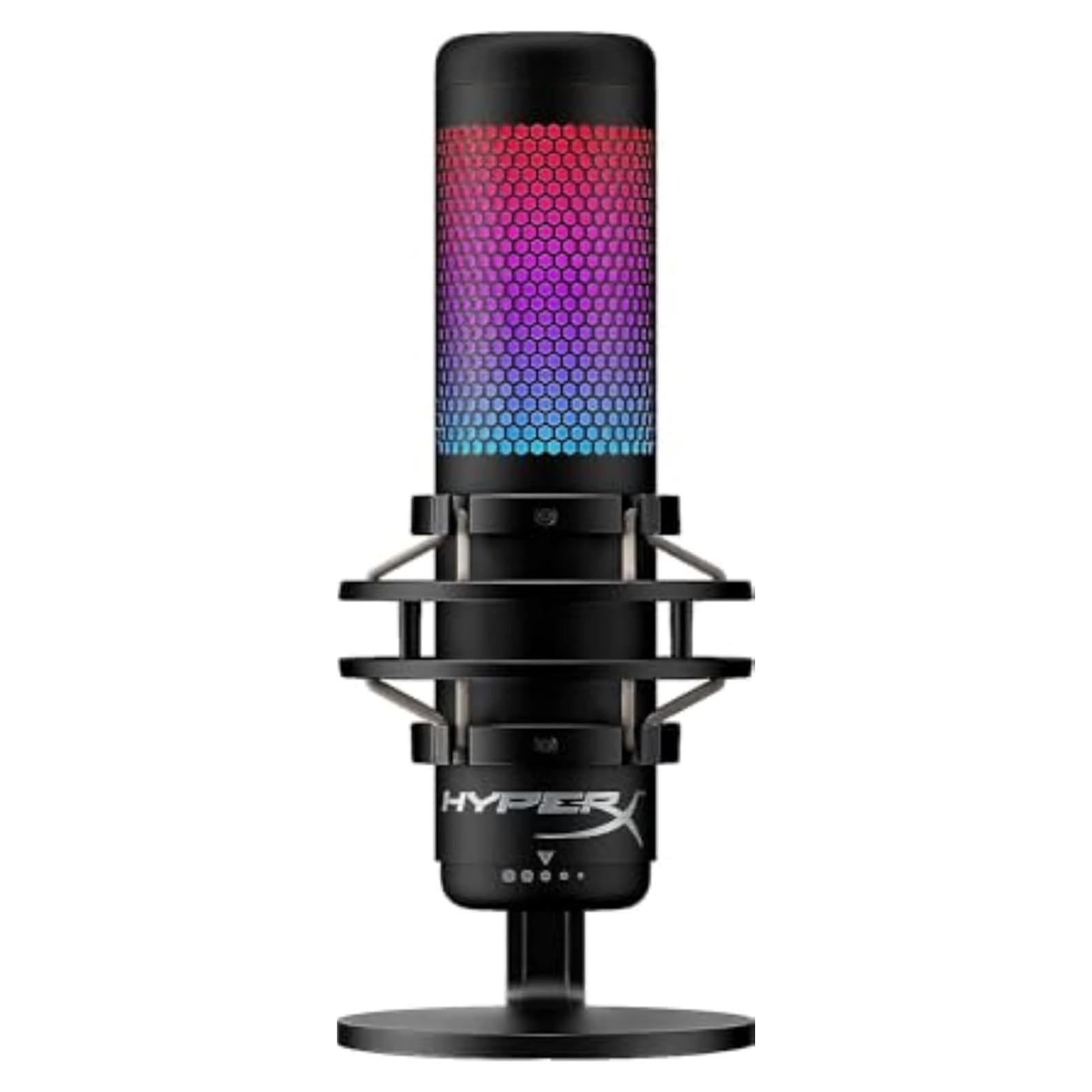 HyperX QuadCast S - Micrófono USB RGB para PC y PS4/5