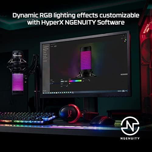HyperX QuadCast S - Micrófono USB RGB para PC y PS4/5