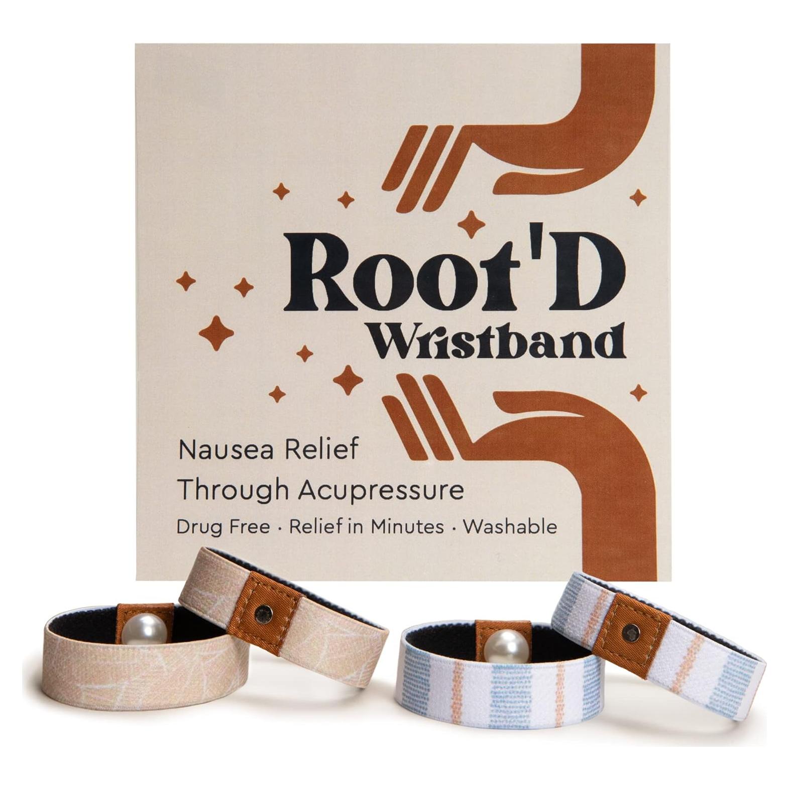 Pulsera Antináuseas Root'd Mediana - Alivio Natural Mareos