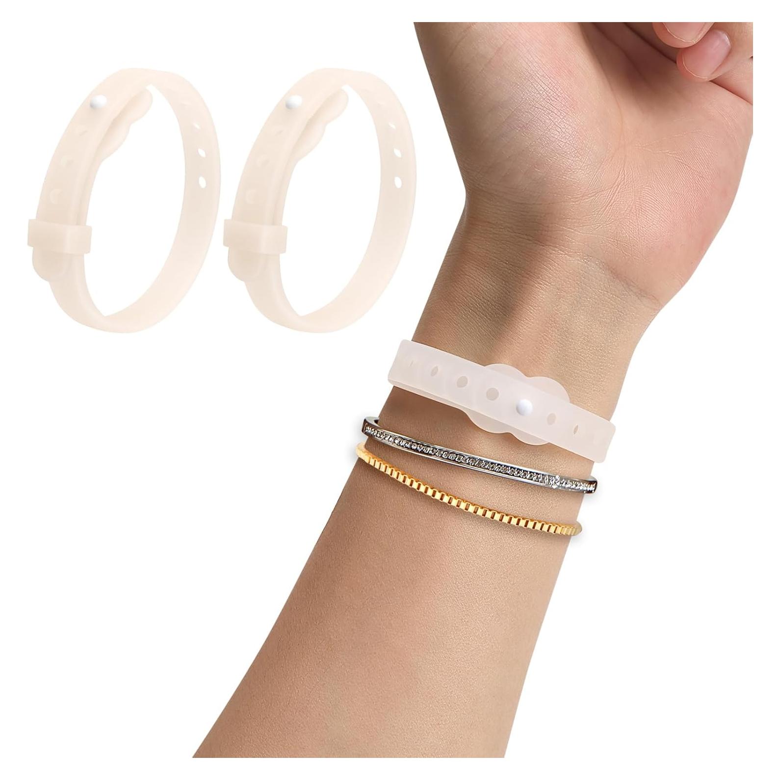 Banda de Nauseas Matutinas Lin Xuan Rosa Acupresión Ajustable