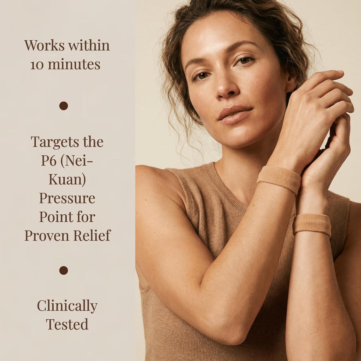 Pulsera Anti Náuseas Nudee | Alivio para Embarazo y Mareos