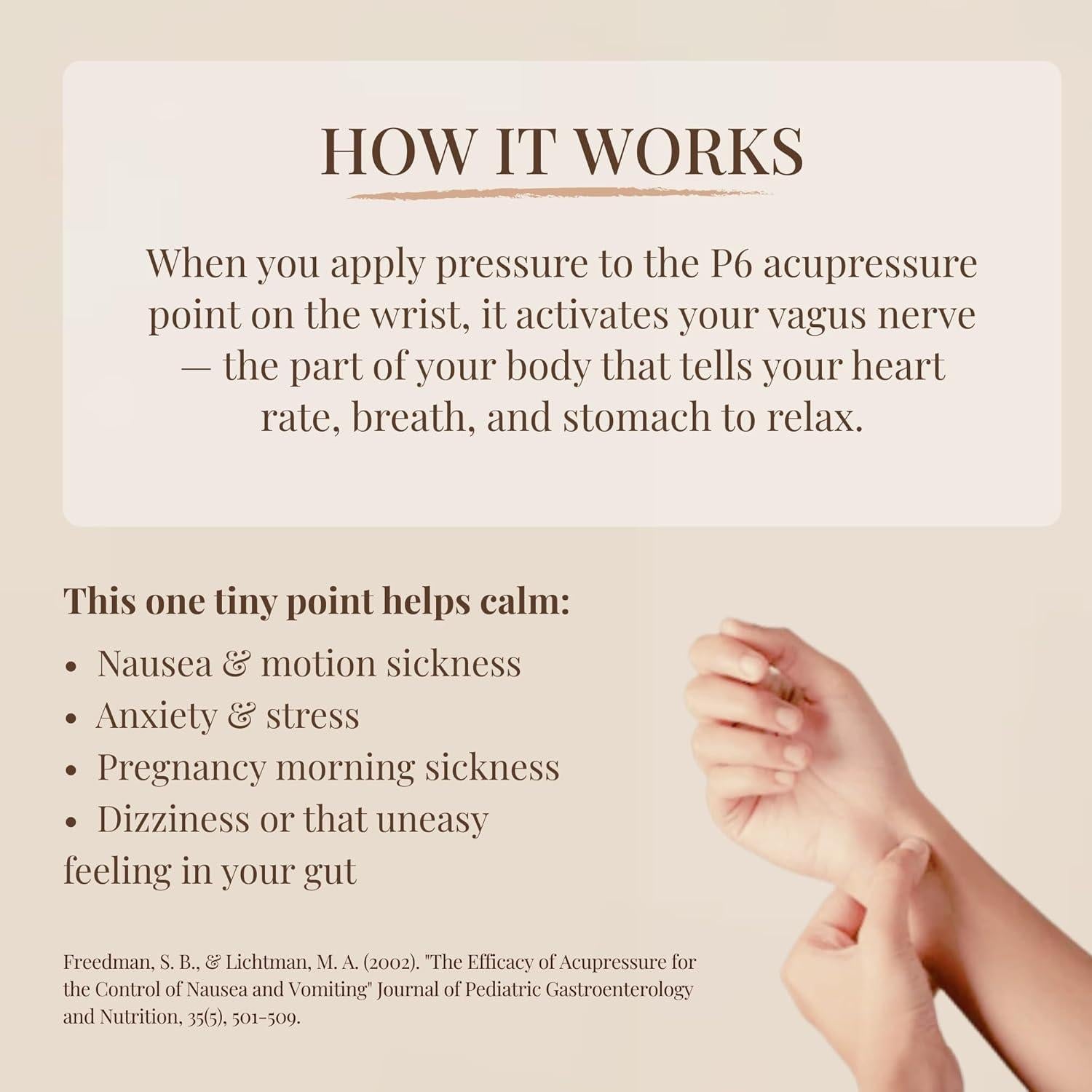 Pulsera Anti Náuseas Nudee | Alivio para Embarazo y Mareos