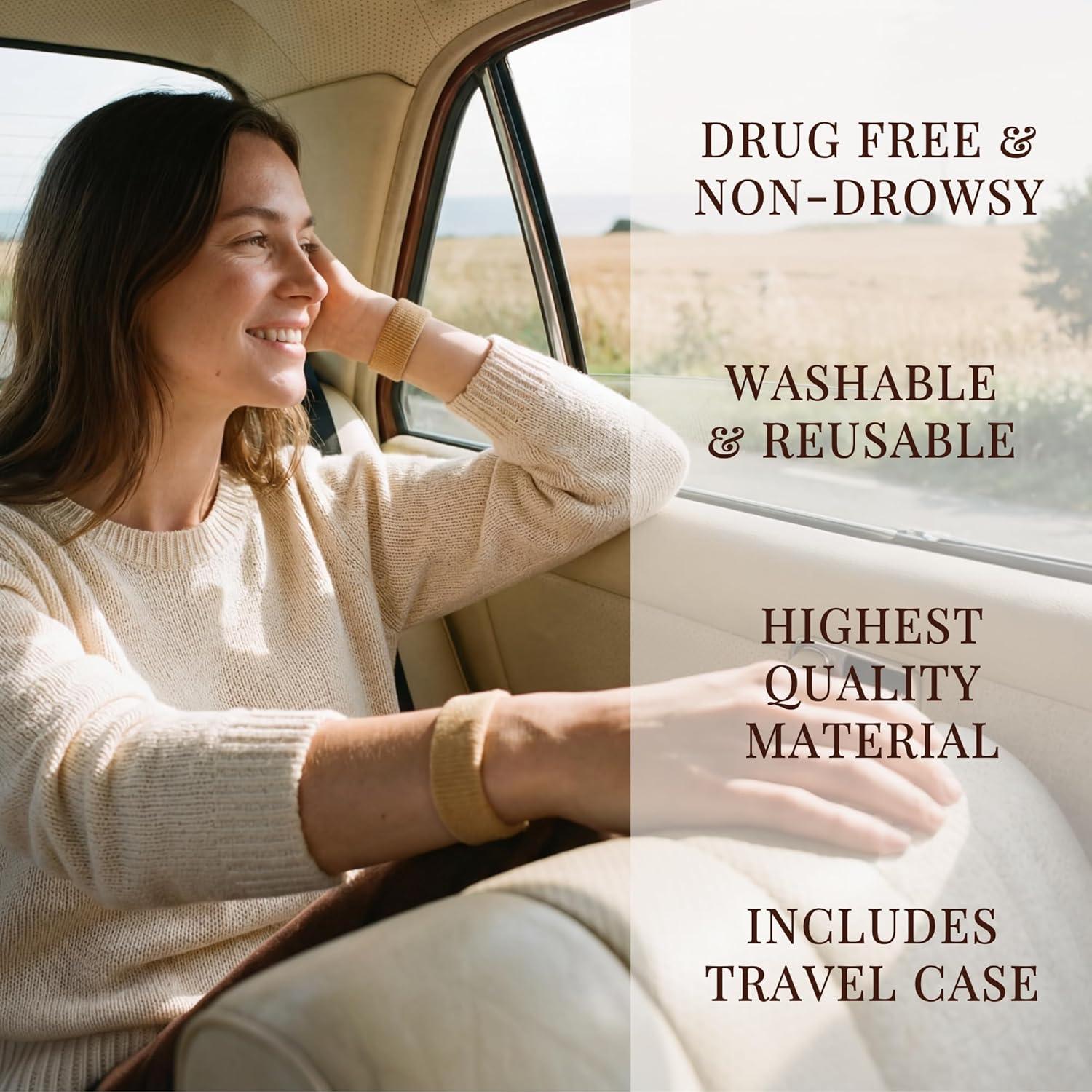 Pulsera Anti Náuseas Nudee | Alivio para Embarazo y Mareos