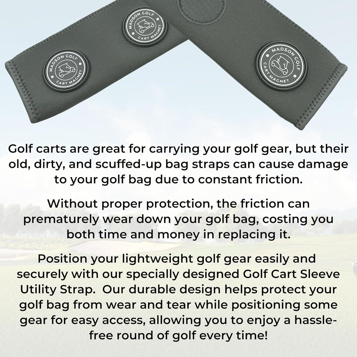 Correa de Utilidad Magnética Madson Golf para Carro de Golf