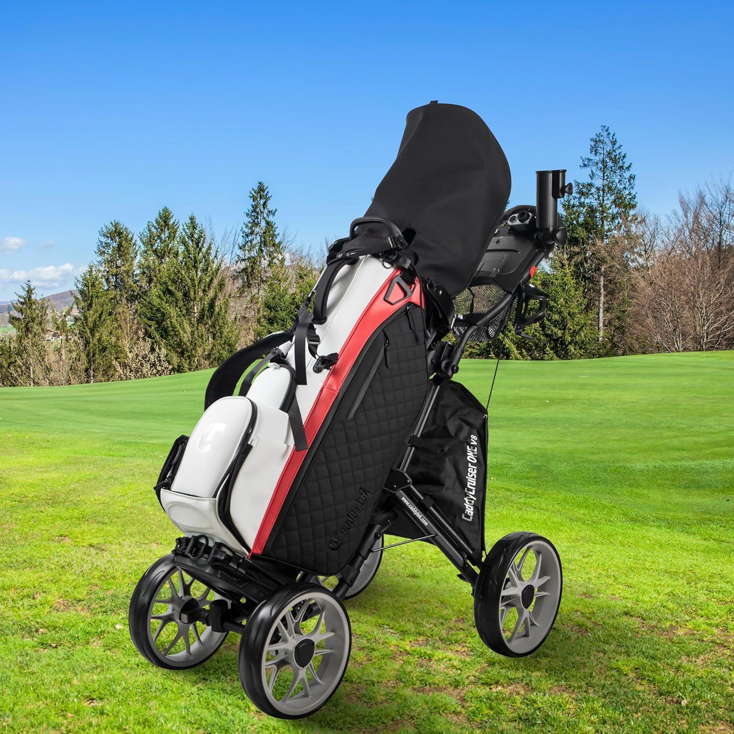 Carrito de Golf Caddytek CaddyCruiser ONE V8 Plegable Azul