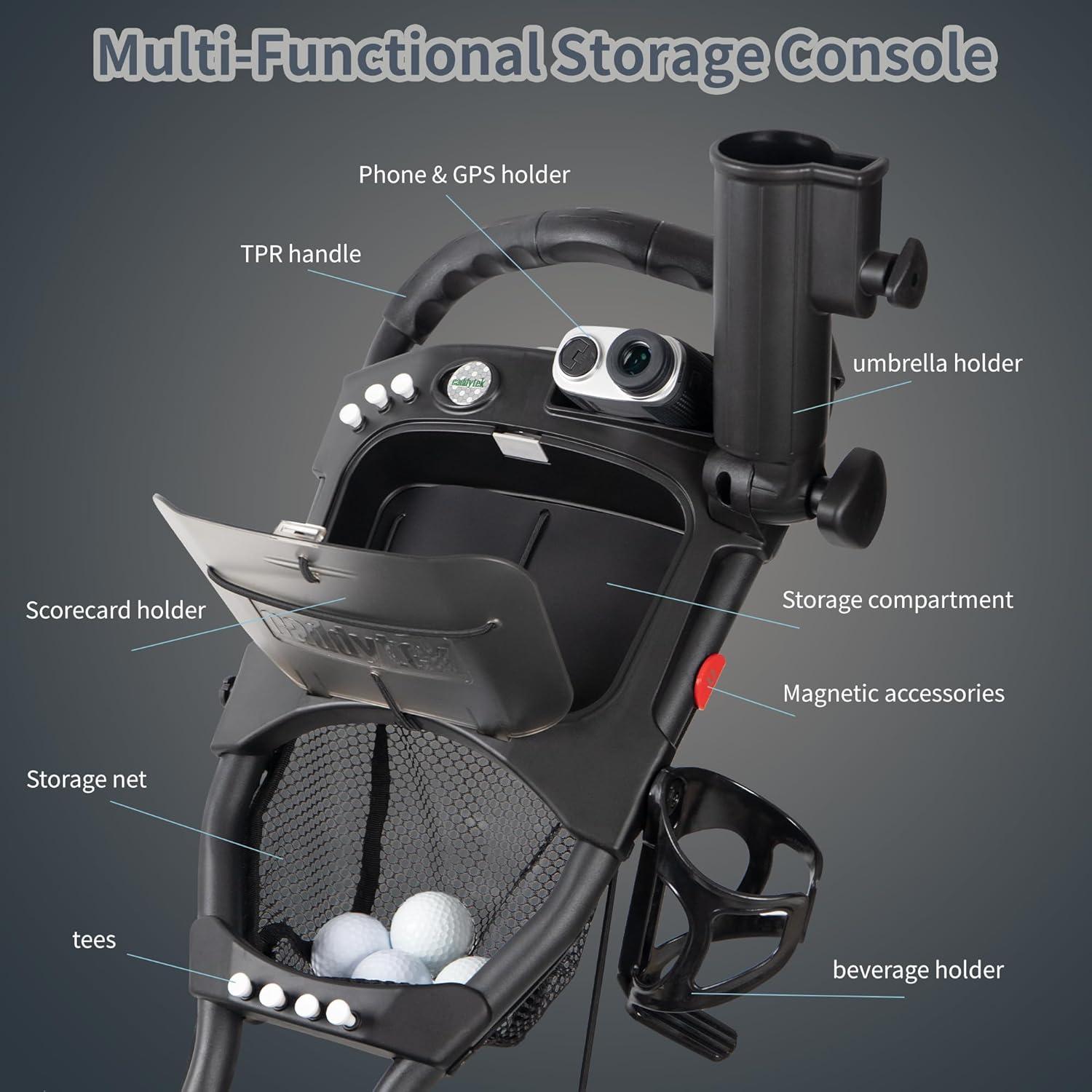 Carrito de Golf Caddytek CaddyCruiser ONE V8 Plegable Azul