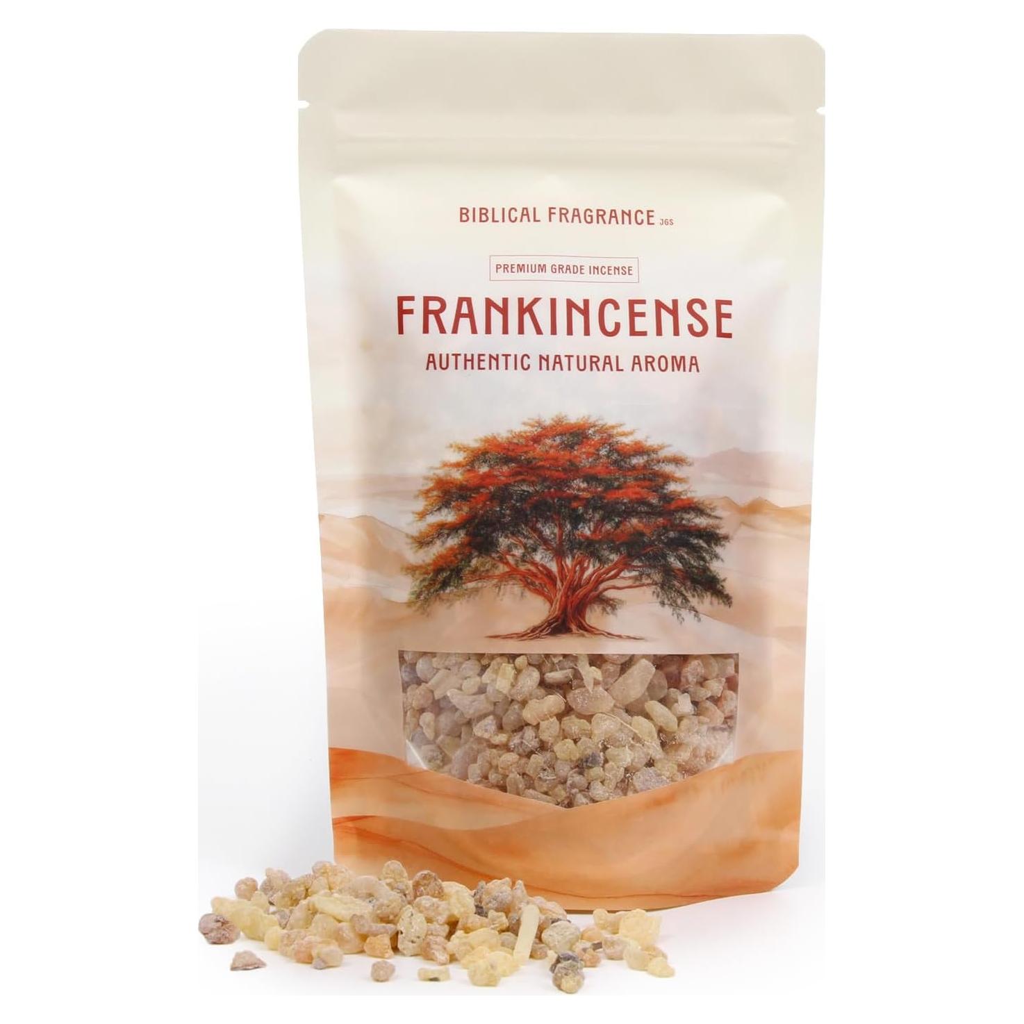 Resina de Incienso Frankincense Premium 200 g - Fragancia Bíblica JGS
