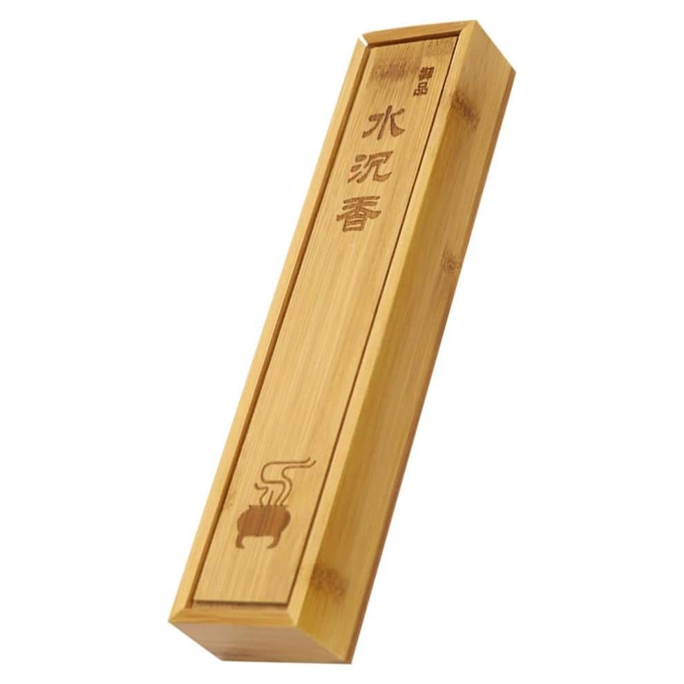 Caja de Almacenamiento para Incienso COHEALI de Bambú 22.5x5x3cm
