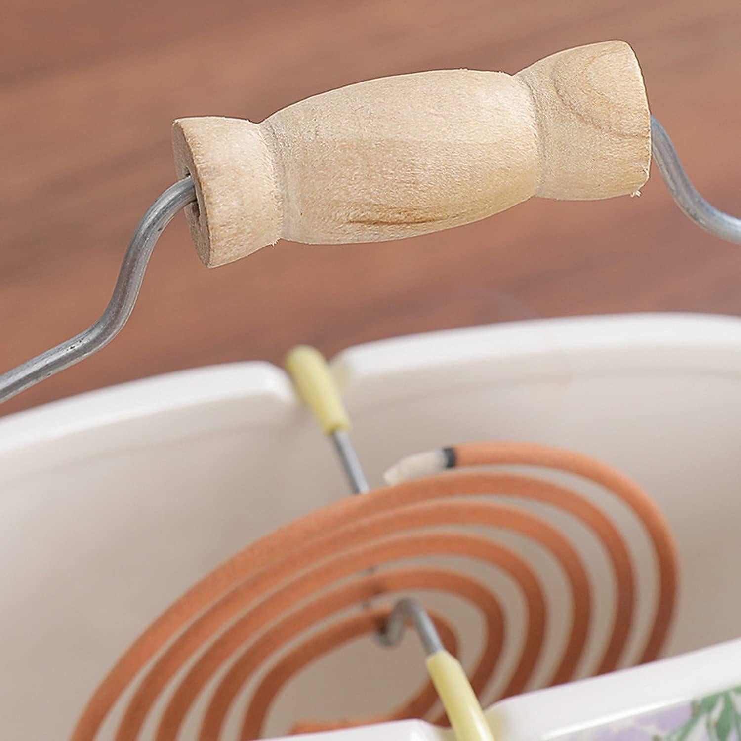 Soporte de Espirales de Mosquitos Cerámica Serlife Loto Tinta