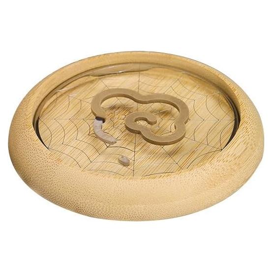 Soporte de Incienso Redondo de Madera CHENSHUO 9.5 cm