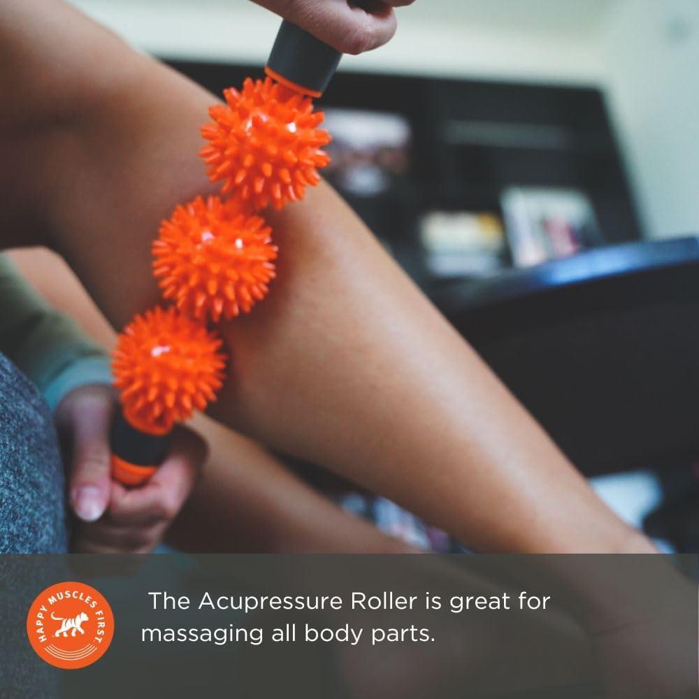 Rodillo de Masaje Espinoso Tiger Tail 43 cm para Alivio Muscular