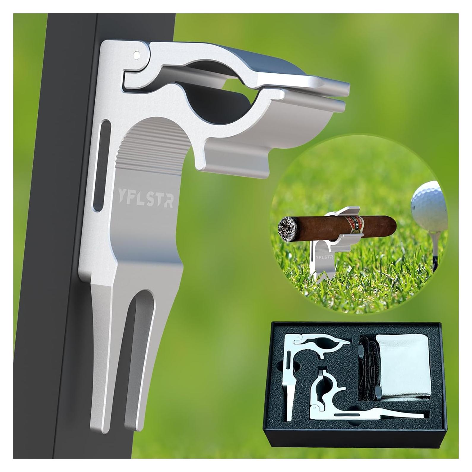 Soporte Magnético para Palos de Golf YFLTECH - 2 Paquetes, Plata