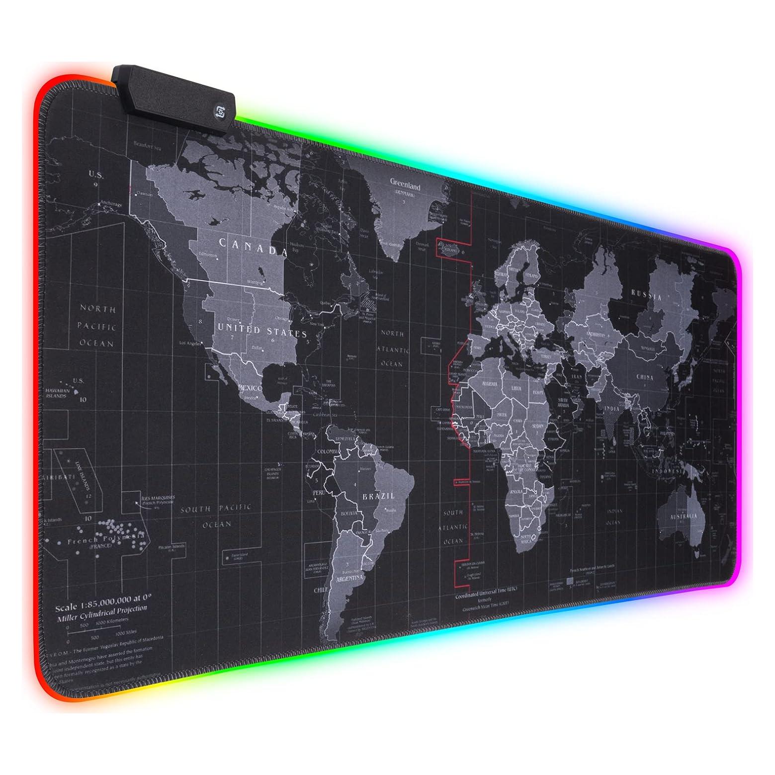 Alfombrilla Gaming RGB CHONCHOW Extra Grande Impermeable