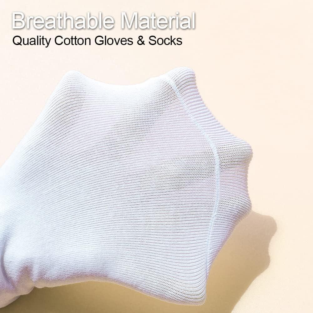 Kit de Reflexología - Guantes y Calcetines Elfzone 4 Piezas