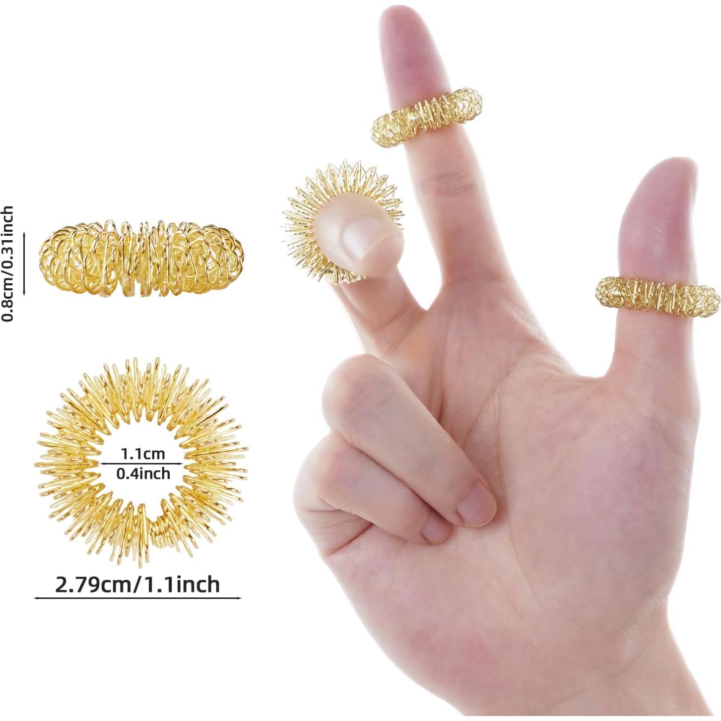 Rodillo Masajista de Dedos 2-en-1 Cotsoco para Alivio de Dolor