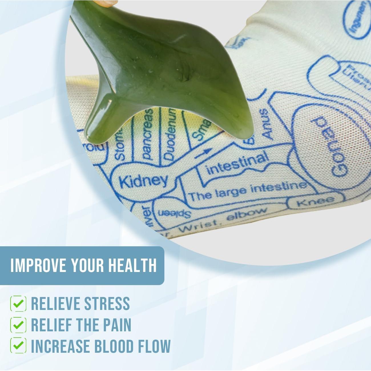 Calcetines de Reflexología XINXINGDINGSHENG con Masajeador