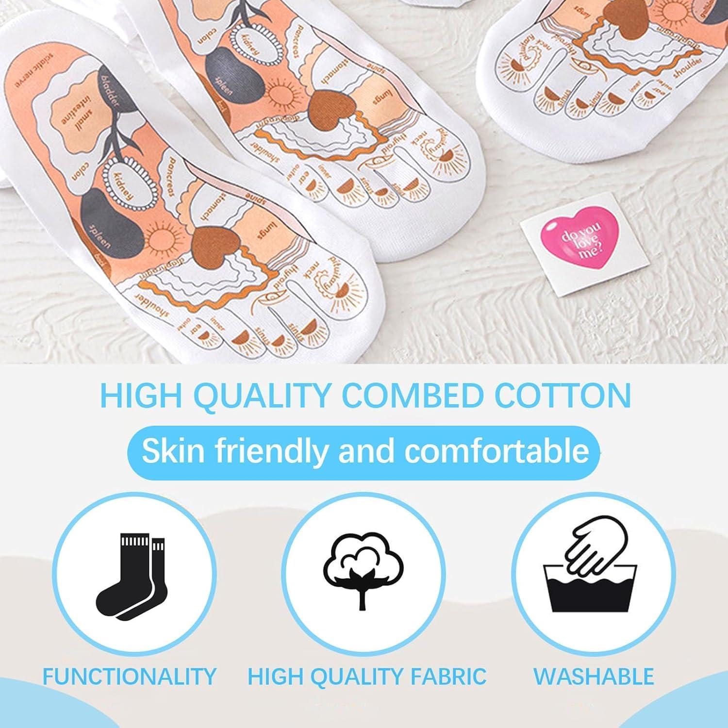 Kit de Reflexología - Calcetines y Guantes Elfzone 4 Piezas