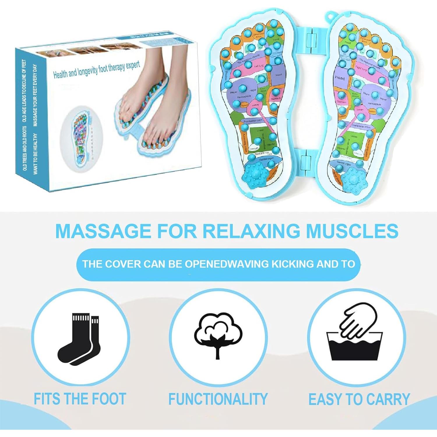 Kit de Reflexología - Calcetines y Guantes Elfzone 4 Piezas