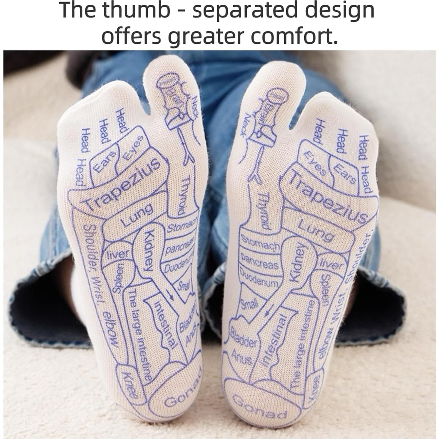 2 Juegos de Calcetines de Acupresión Aimery con Herramientas