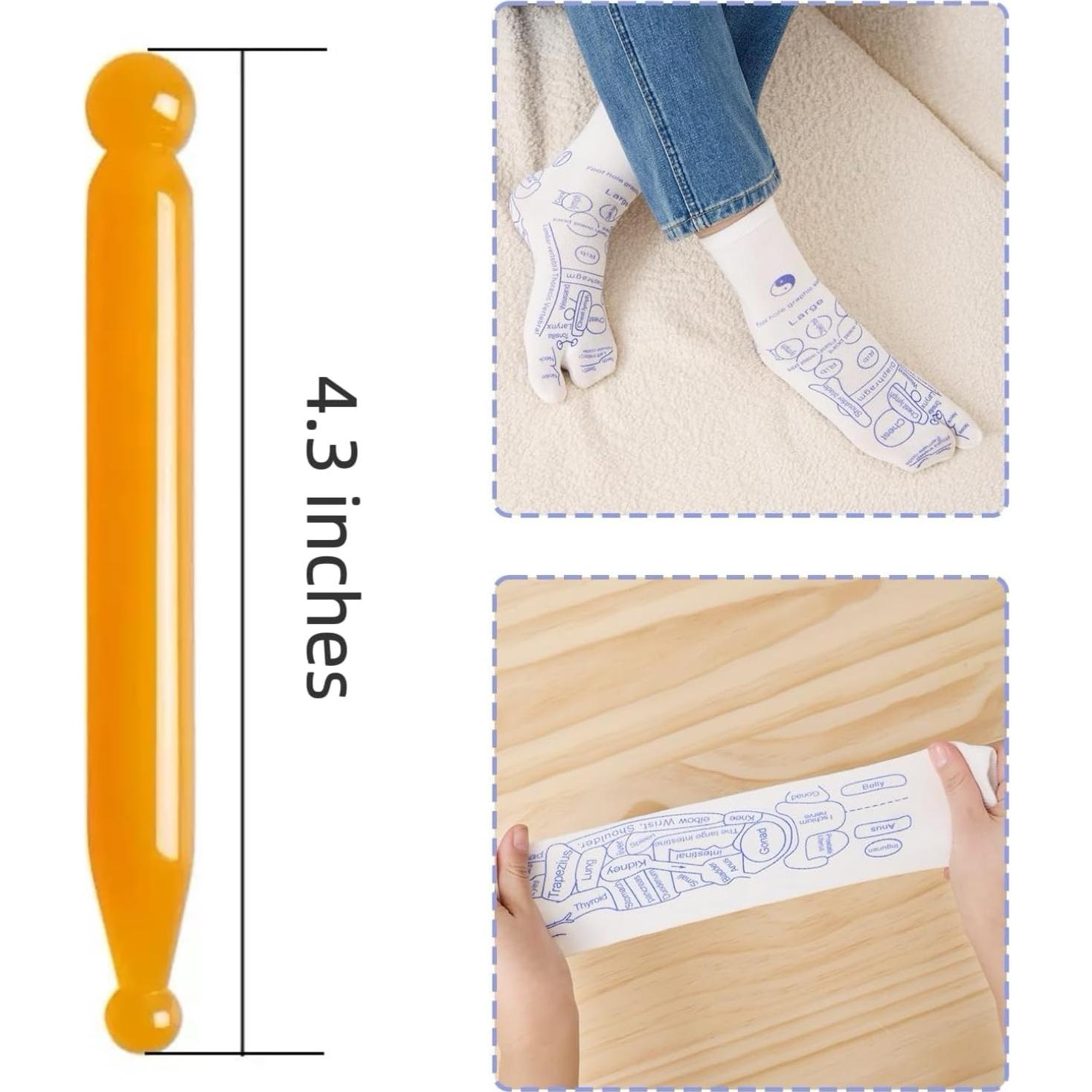 2 Juegos de Calcetines de Acupresión Aimery con Herramientas