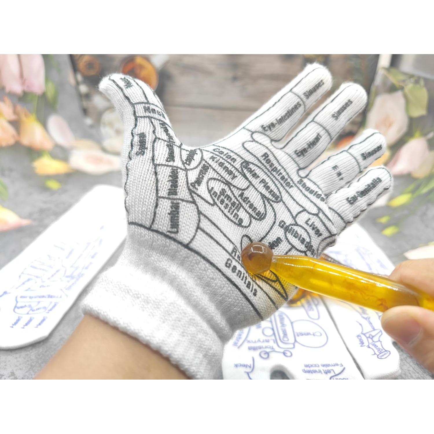 Calcetines de Reflexología Keboygym con Guantes y Herramienta