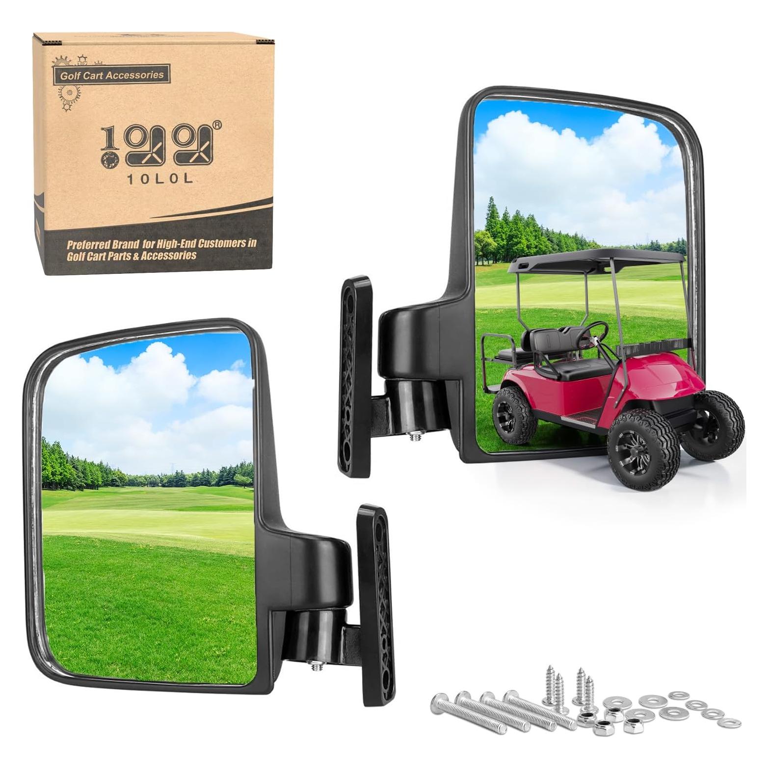 Espejos Laterales Plegables Universales Weitron para Carritos de Golf