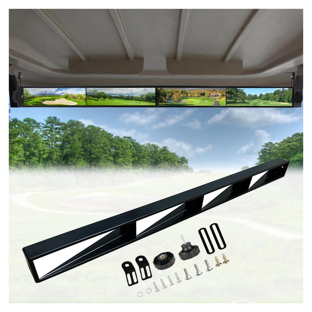 Espejo Retrovisor Universal WLOOD para Carritos de Golf 90.7cm