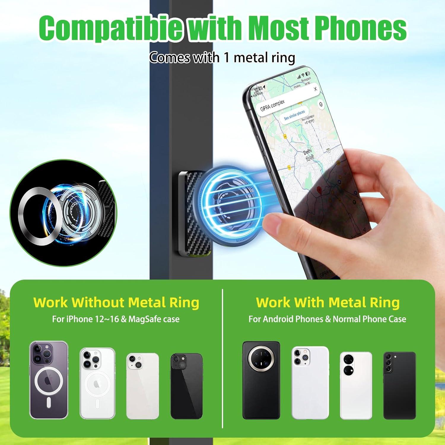 Soporte Magnético para Teléfono de Carro de Golf Buinblu MG-N52