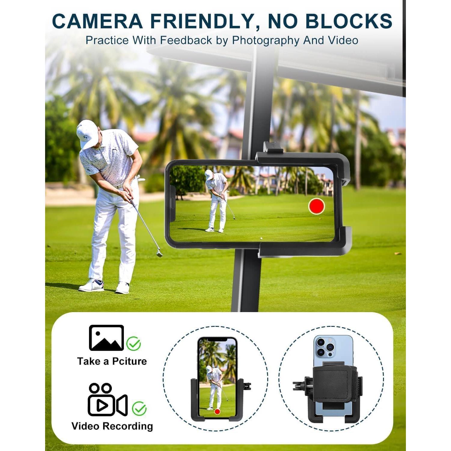 Soporte magnético para teléfono de carrito de golf LEAPGOMAX