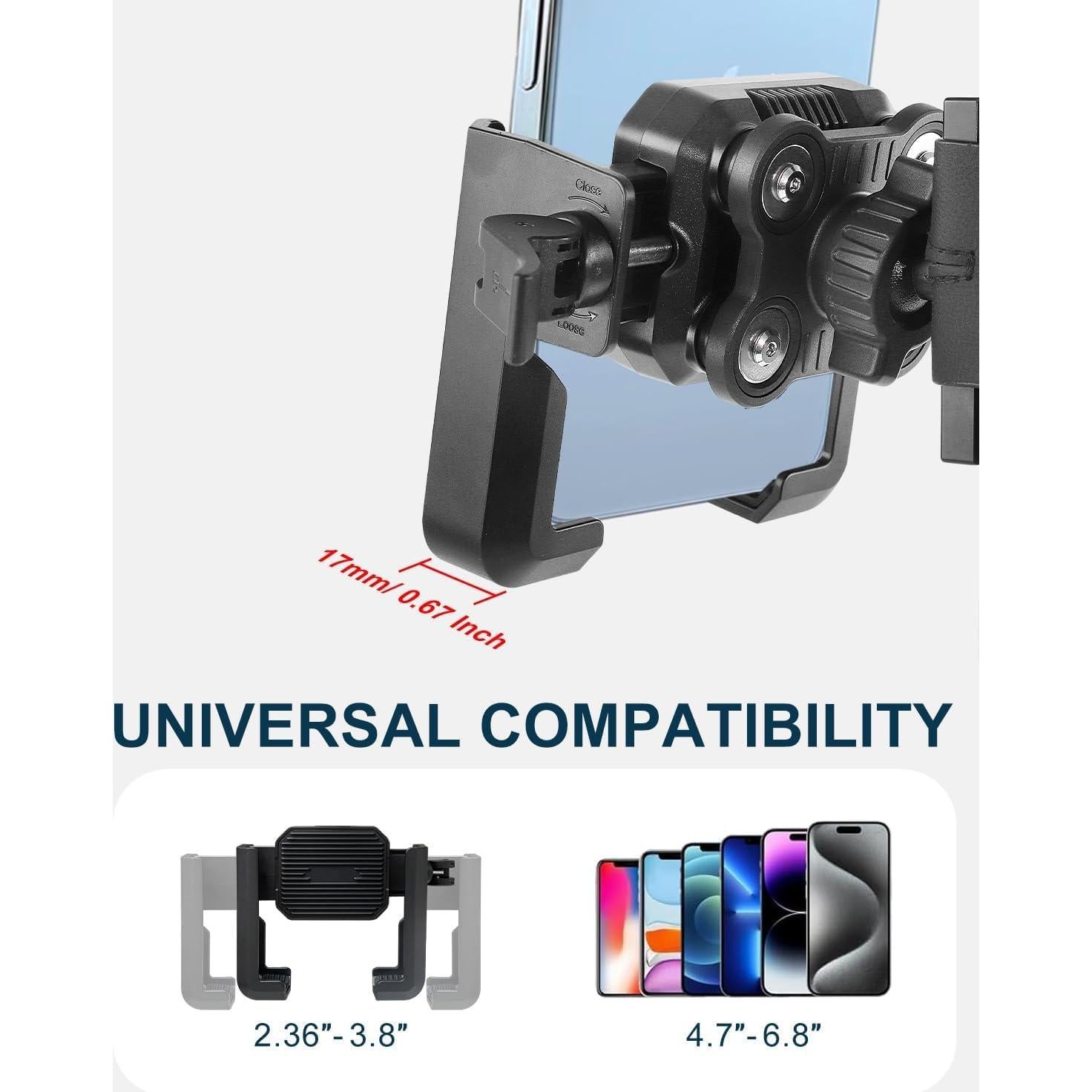 Soporte magnético para teléfono de carrito de golf LEAPGOMAX