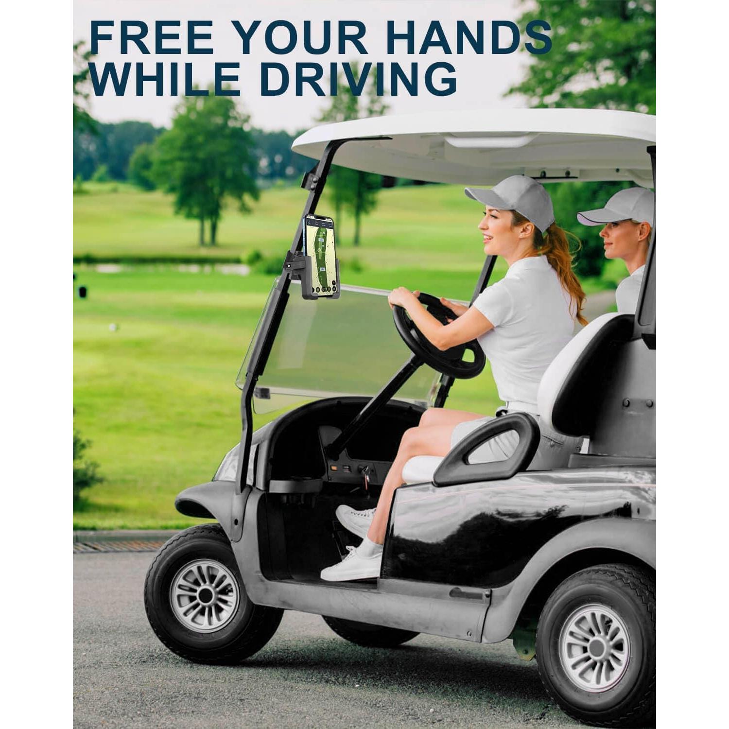 Soporte magnético para teléfono de carrito de golf LEAPGOMAX